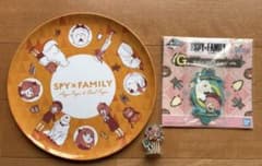 SPY × FAMILY 빅 멜라민 플레이트. 고무 컬렉션. 아크릴 스탠드