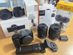 Sony ZV-E10 Vlogカメラセット（単焦点・ズームレンズ・マイク) - メルカリ