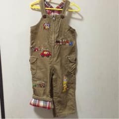 ミキハウス オーバーオール 90のサムネイル
