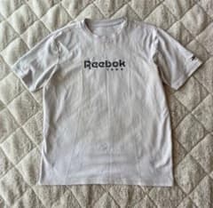Reebok Tシャツ ホワイト ロゴプリント