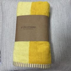 L'OCCITANE リバーシブルバスタオル イエロー - メルカリ
