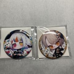 魔法少女ノ魔女裁判 × h.NAOTO 缶バッジ セットのサムネイル
