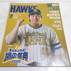 月刊ホークス ７月号☆特別付録付きのサムネイル