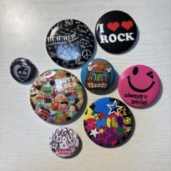 平成 Y2K 缶バッジ 8種セット まとめ売り - メルカリ