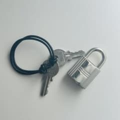 HERMES カデナ パドロック 100番 鍵2本付き　エルメス