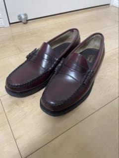 綾*鷹様 バーガンディ レザー ローファー　ghbass 25.0 綾*鷹様 バーガンディ レザー ローファー ghbass 25.0 - メルカリ