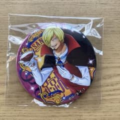 ワンピース ONEPIECE サンジ 缶バッジ 輩缶バッジのサムネイル