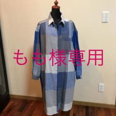 新品　未使用品　シャツワンピースのサムネイル