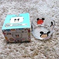 최종 처분!! 한정품!! ​​디즈니 미키툼툼 유리 그릇