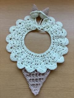 ハンドメイド つけ襟　スタイ　アイスクリームモチーフのサムネイル