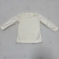 クリーム色 長袖Tシャツ サイズ90のサムネイル