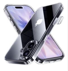 NIMASO iPhone用 クリアケース 透明 黄変防止のサムネイル