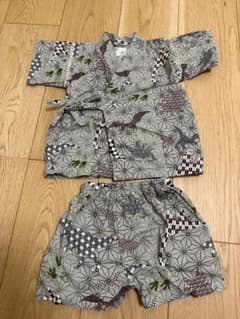 恐竜柄 甚平 90cmのサムネイル