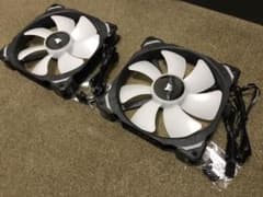 CORSAIR  H115i RGB PLATINUM付属ファン 2個のサムネイル