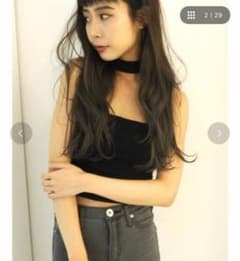 GYDA ジェイダ チョーカー付き ベアトップ ベアタンクのサムネイル