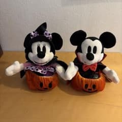 ミッキー・ミニー ハロウィンぬいぐるみセットのサムネイル
