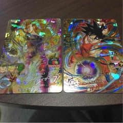 ドラゴンボールヒーローズ  孫悟空&ベジータまとめてのサムネイル