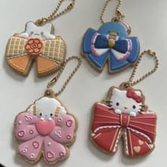 サンリオキャラクターズ クッキー風キーホルダー 4点セットのサムネイル