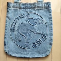 HUNTING WORLD デニムショルダーバッグのサムネイル
