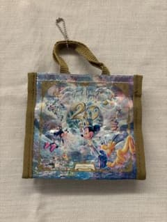東京ディズニーシー 20周年 ミニトートバッグ チャーム　ガチャガチャのサムネイル