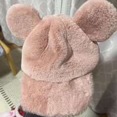 耳付きキャップ ミッキー(ピンク)のサムネイル