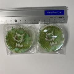 海外限定 ポケモン ニャオハ 缶バッジ 2個セットのサムネイル