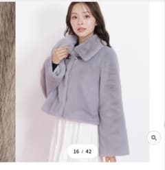 2025新作】JILLbyJILLSTUARTフェイクファーショートジャケット - メルカリ