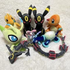 ポケモン　ぬいぐるみまとめ売り　ブラッキー　黒いレックウザ　8点セット ポケモン ぬいぐるみまとめ売り ブラッキー 黒いレックウザ 8点セット