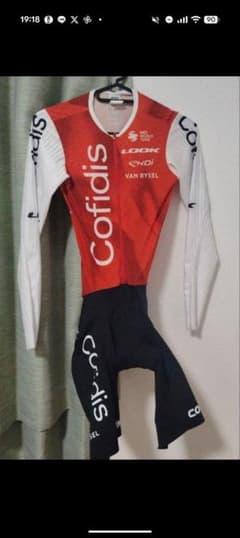ぽ*酢様 【選手未使用品 Cofidis スキンスーツ サイズXS トゥミーア選 選手支給品 スキンスーツ サイクルワンピース - メルカリ