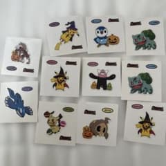 ポケモンパンシール ハロウィン 10枚セット+1枚のサムネイル