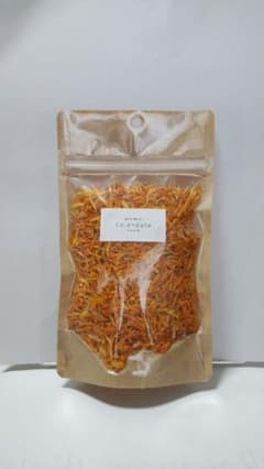 無肥料無農薬＊自家栽培ドライハーブ＊10gカレンデュラ(花びら)のサムネイル