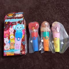 BT21 라이트 스틱 매력 2 신품 미사용 3 개 세트