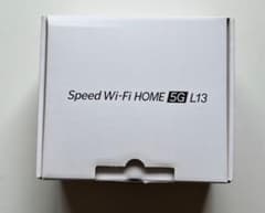 Speed Wi-Fi HOME 5G L13 箱など全部揃ってます。のサムネイル