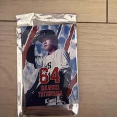 龍山 暖 64 スタメンボード缶バッジ 埼玉西武ライオンズのサムネイル
