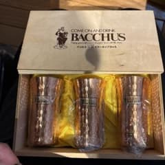 BACCHUS 銅製ハンマードコップ 3個セットのサムネイル