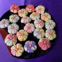 ちりめん つまみ細工梅（436 パーツ つるし雛 - メルカリ