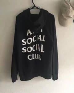 anti social social club フーディー ブラックのサムネイル