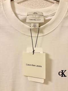 Calvin Klein（カルバン・クライン）Tシャツ Ssize白 【未使用】のサムネイル