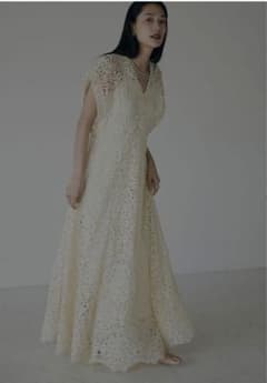 MEDI 2WAY FLARE CHEMICAL LACE DRESSのサムネイル