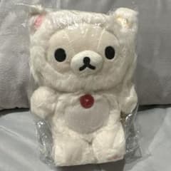 리락쿠마 나루쿠마식 이벤트 한정 봉제인형 코리락쿠마 더 한가로이 고양이