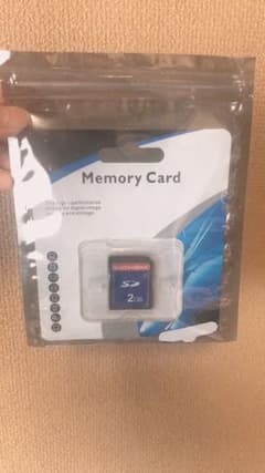 SDメモリカード　2GBのサムネイル