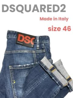 極美品 限定モデル DSQUARED2 ディースクエアード BIKER バイカー 