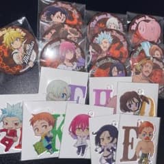 劇場版 映画 七つの大罪 光に呪われし者たち 缶バッジ アクキー 限定