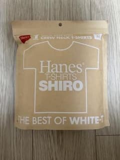 ボ*ロ様 【未使用】Hanes T-SHIRTS SHIRO Mのサムネイル