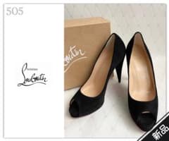 505◇新品◇クリスチャンルブタン◇スエード パンプス◇36 