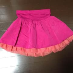 Gapkids 発色のいいピンク フレアスカート パーティにも 140のサムネイル