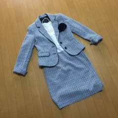 入学卒園ママスーツセット フェラガモヴァラリボンベルト付きのサムネイル
