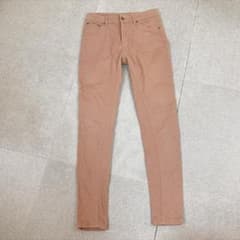 antiqua アンティカ　スキニー　パンツ ストレッチ　キャメル ブラウン L