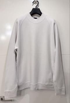 かなり美品 ATON エイトン スウェット 鹿の子編み 白 - メルカリ