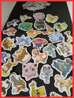 ポケモン ステッカー シール 大量セット まとめ売りのサムネイル